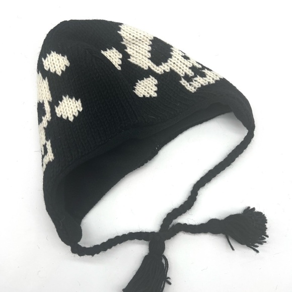 Handmade Skull Beanie Gothic Style - Picture 11 of 11